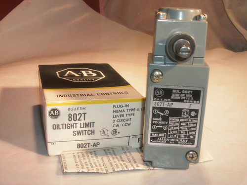 Allen Bradley 802t-ap Ser. F Oiltight Limit Switch 802ta Yyu