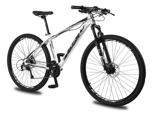 Bicicleta Aro 29 Krw Alum 27vel Shimano Acera Hid Trava Kr10 Cor Branco/preto