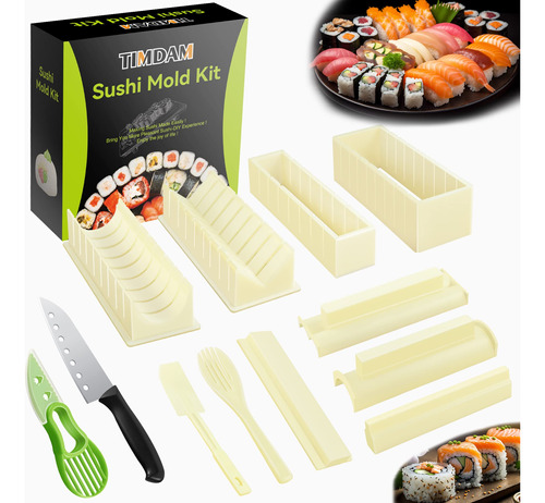 Kit De Fabricación De Sushi Hogar Delicioso Con 12 Piezas