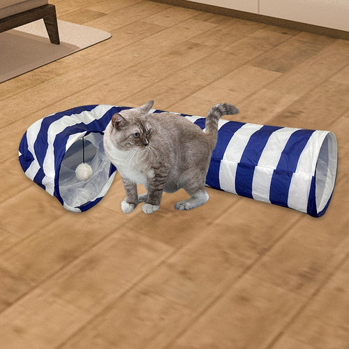 Gato Largo Divertido TĂșnel Ejercicio Cachorro Interactivo