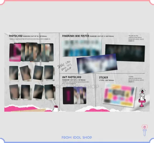 Stray Kids Mini Álbum Rock Star (roll + Rock Set) Ooxx
