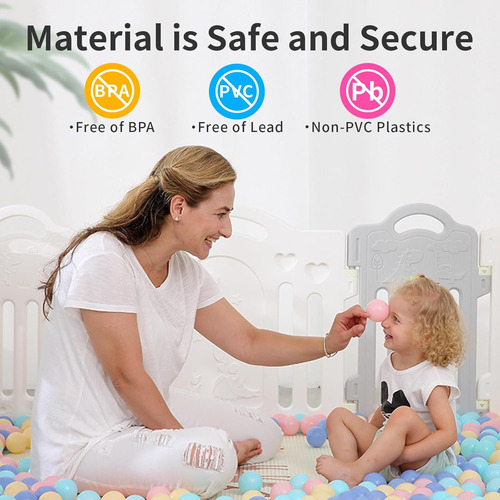 Ball Pit Balls Para Crianças, 100 Unidades De 2,15 Polegadas