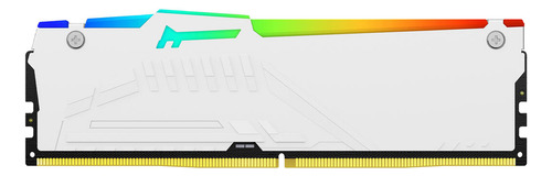 Memoria Ram Kingston Fury Beast White Rgb Ddr5 16gb 6000mt/s