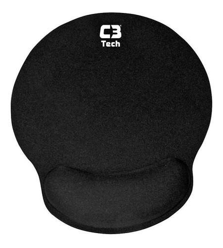 Mouse Pad C3Tech MP-100 de gel 200mm x 235mm x 22mm preto