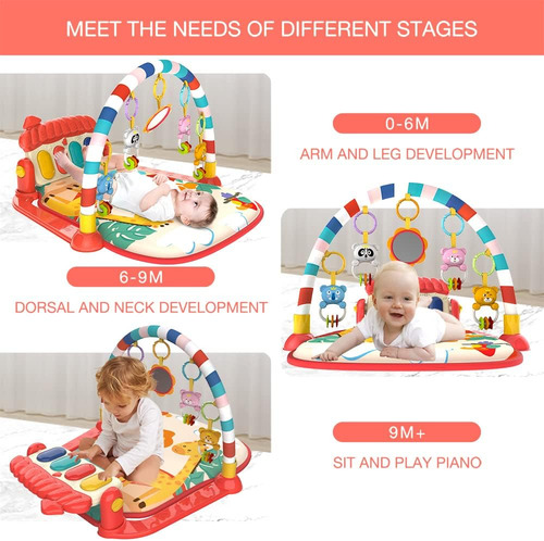 Lcasio Musical Baby Gyms Play Mats Actividad Musical Mat Pia