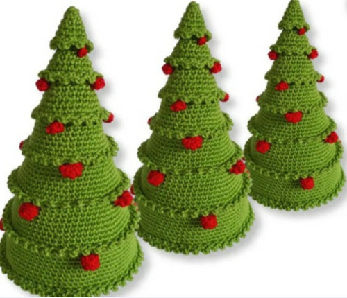1 Árvore De Natal Prince Crochê Amigurumi Decoração Natalina | Parcelamento  sem juros