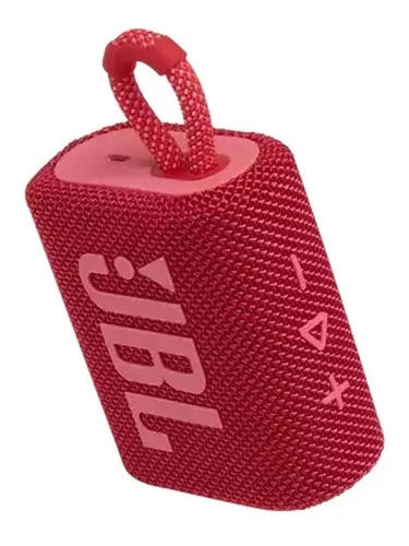 Parlante JBL Go 3 de 4.2 W RMS con Bluetooth, rojo
