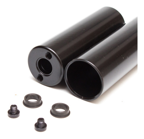 Imagen 4 de 4 de Par De Pegs Pro Bmx 110mm Fijables + Adaptadores Eje Pro Bmx