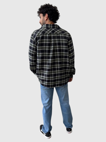 Camisa Hombre Leñadora Gotcha James Shirt Talles S Al 2xl