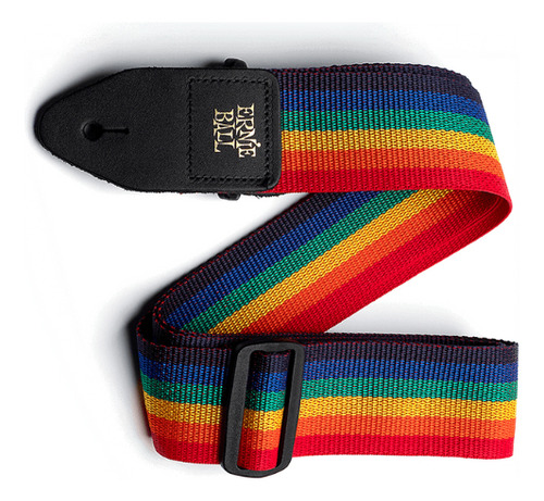 Correa Ernie Ball Polipropileno Color Arcoiris 4044