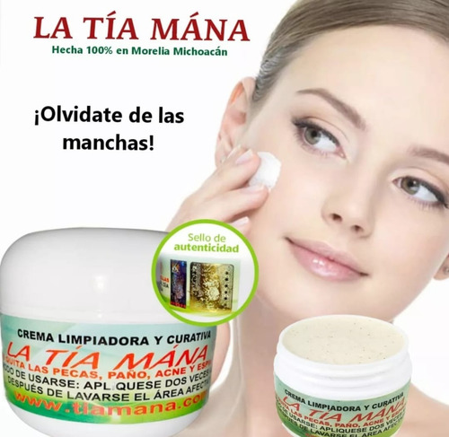 3 Cremas Tia Mana 100% Origina Envio Gratis