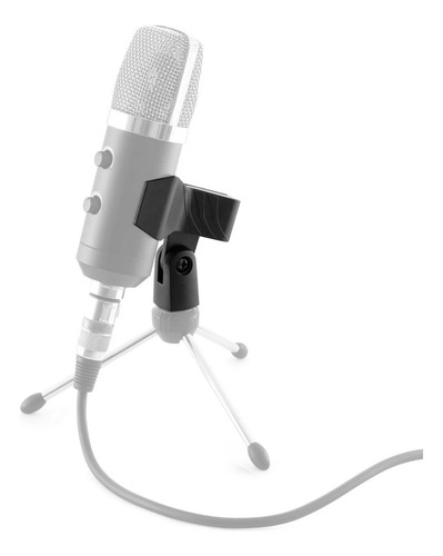 Soporte Pinza P Micrófono De Mano + Adaptador 1/4 Y 5/8