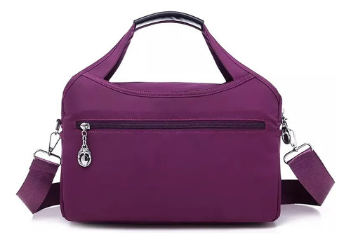 Bandolera Impermeable De Un Solo Hombro Para Mujer Color Rosa