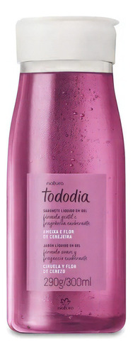 Jabon Liquido Natura Tododia Ciruela Y Flor De Cerezo 300ml