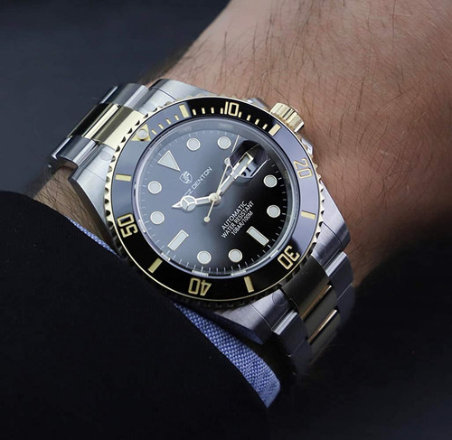 Lacz Denton Reloj Mecánico Para Hombre Water Ghost Series