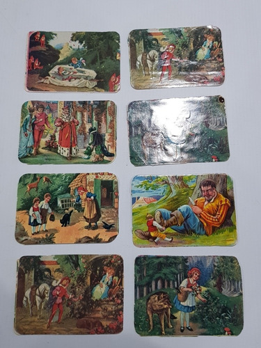 Antiguas Figuritas Cuentos Infantiles Lote X 8 Mag 58533