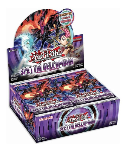 Box Booster Yugioh Espectros Das Sombras Konami 24 Pacotes