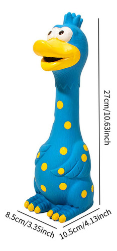 Juguete De Pollo Chillón Para Perros, Juguete Azul