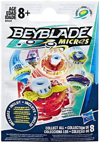 Beyblade Micros De La Serie 1 Ciegos Bolsa Pack De 4