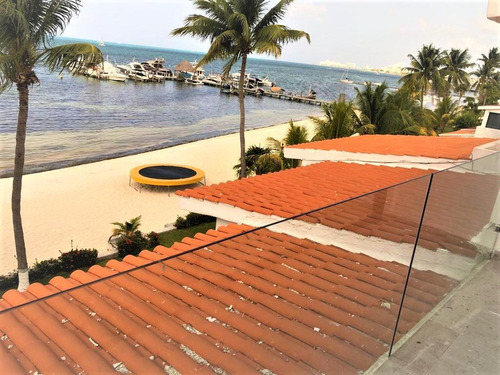 Imagen 11 de 30 de Casa En Venta/renta Amueblada, 5 Recámaras Frente Al Mar, Zona Hotelera, Cancún