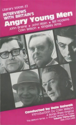 Interviews With Britain's Angry Young Men, De Dale Salwak. Editorial Paupers Press, Tapa Blanda En Inglés