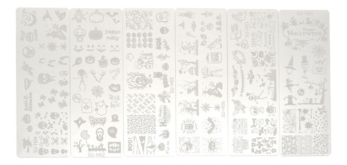 Plantilla De Estampado De Uñas Nail Art Stamper Para Uñas, 6