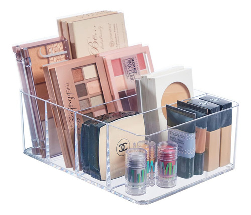 Plastico Transparente Paleta De Maquillaje Organizador De Ca