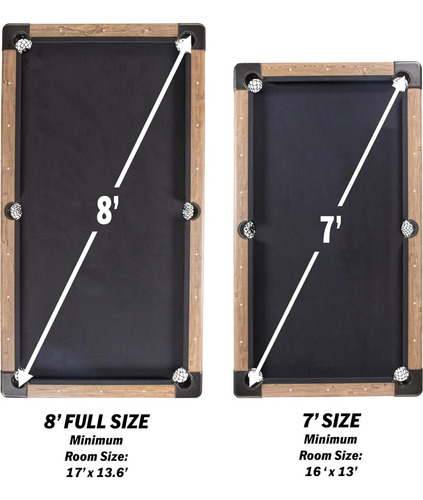 Gosports Mesa De Billar Plegable Portátil De 7 Pies