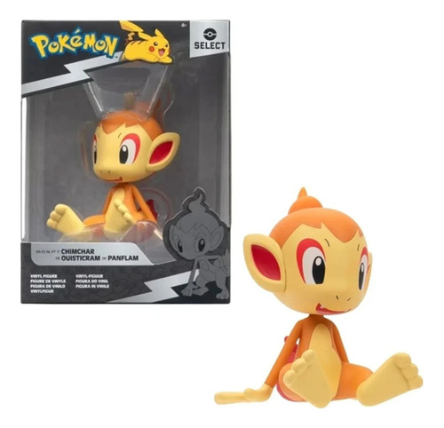 Pokemon Select Figura De Vinilo Chimchar Pokémon