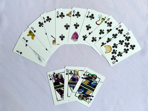 Nintendo The Legend Of Zelda - Baraja Poker - Org Japon Verde Zelda Japonés (Usado)