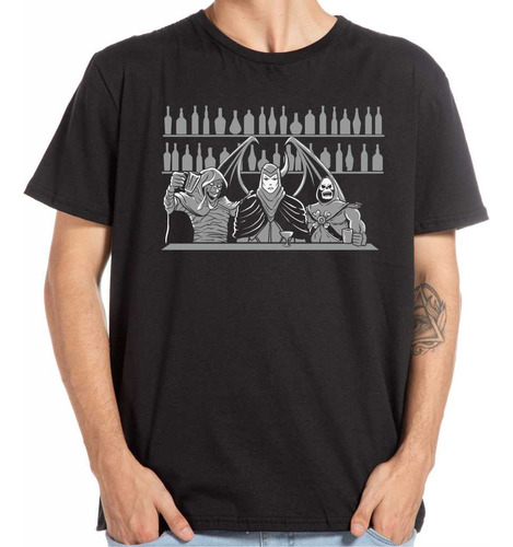 Camiseta 80s Villains Happy Hour Tradicional