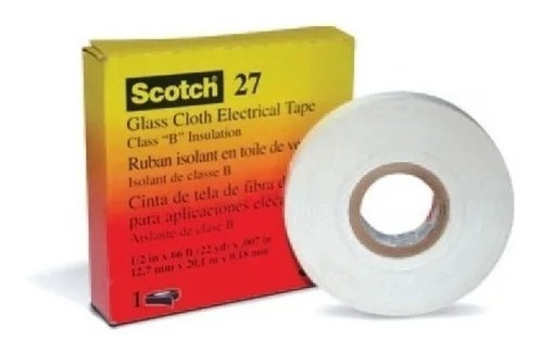 Cinta De Fibra De Vidrio Scotch 27 Nueva En Su Caja 