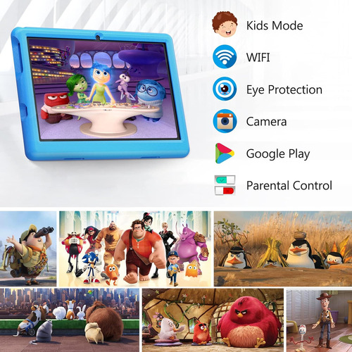 Amiamo Kids Tablet 10 Pulgadas, Android 13 Kids Tablet 10.1