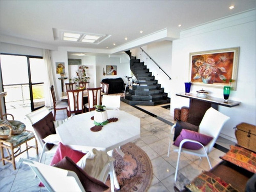 Imagem 10 de 30 de Guarujá - Astúrias - Cobertura Duplex - 4 Vagas De Garagem - Lazer Espetacular !!! - Co0104 - 34708504