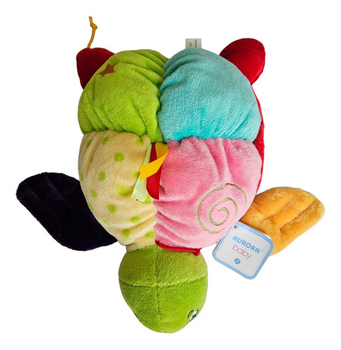 Tortuga Sensorial De Peluche Para Bebés Muy Suave