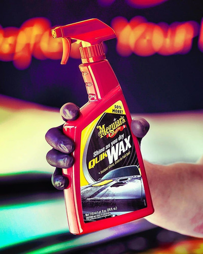 Cera Rápida Para Autos Meguiars Quik Wax
