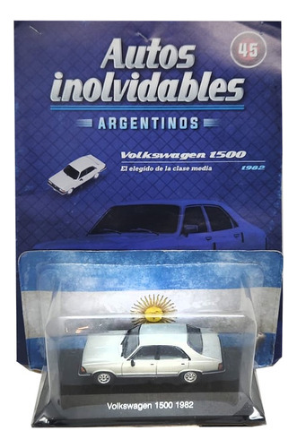 Revista +  Autos Inolvidables Volkswagen 1500 1982 N 45 