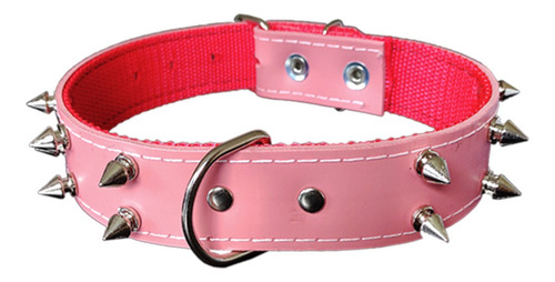 Coleira Peitoral Para Pitbull Rottweiler Guia Para Cachorros Cor Rosa