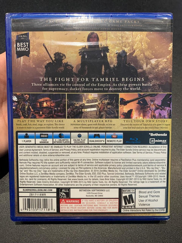 The Elder Scrolls Online Gold Edition Ps4 Nuevo (Usado)