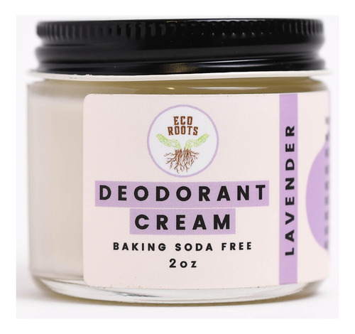 Eco Roots Desodorante Natural Para Mujeres Y Hombres | Crema