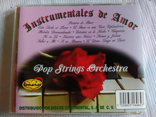 Instrumentales De Amor Cd Varios V (Usado)