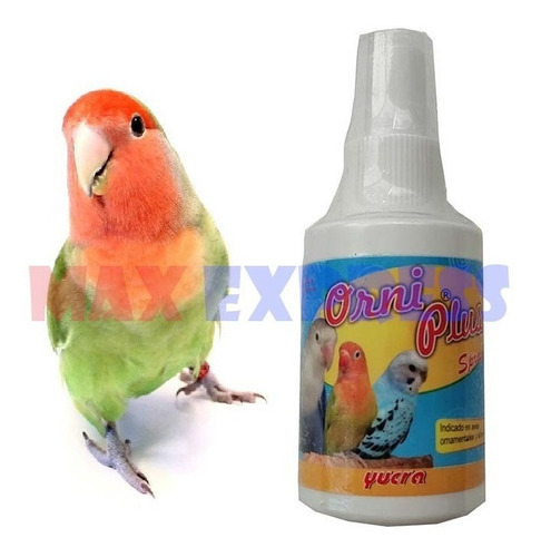 Spray Para Pulgas En Aves Ornamentales 