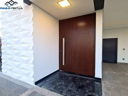Imagem 8 de 25 de Casa Terrea Nova Com 3 Suítes E Piscina No Condomínio Maria José - Ca04310 - 68999402