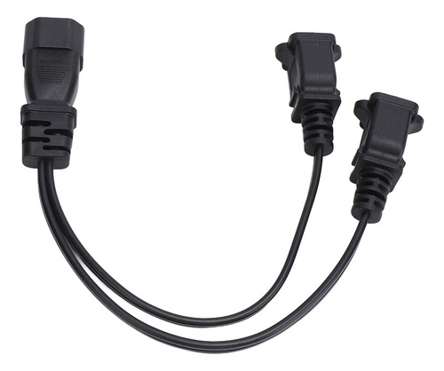 Cable De Alimentación Iec320 C14 A Nema 1 15r, 2 Divisores H