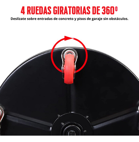 Camilla Plastica Mecanico 140kg Banqueta Altura Regulable