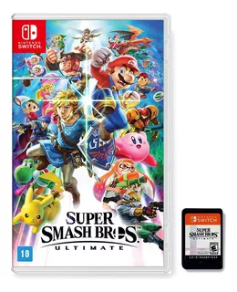 Jogo Nintendo Switch Super Smash Bros Ultimate Mídia Física