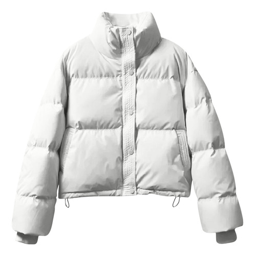 Chaqueta De Invierno B Para Mujer Con Capucha, Cintura Y Abrigo So 8007