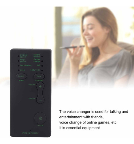 Mini Cambiador De Voz De Transmisión Portátil Para Pc Móvil