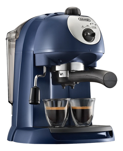 Cafetera Para Capuchino Y Espresso Delonghi Ec191cd Cafe Color Azul