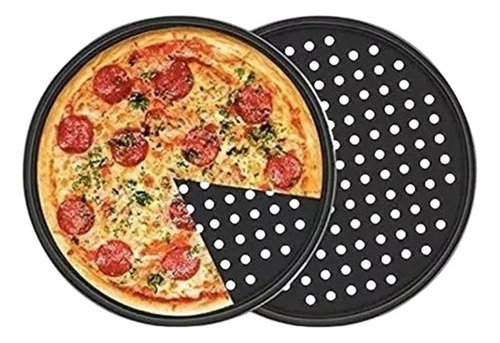 Base Pizza Molde Pizzas Profesional Antiadherente 33cm